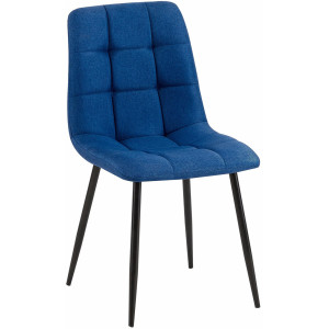 Chaise Antibes Tissu - Bleu