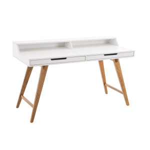 Table de Bureau Eaton 140 cm - Blanc