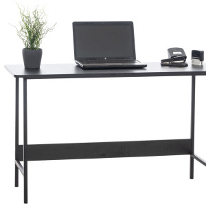 Table de Bureau Wilmington 120 cm - Noir