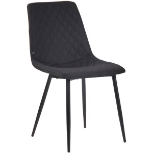 Chaise Telde Tissu - black