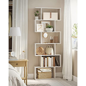 Chelsea industrial bookcase - White