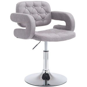 Dublin Fabric Lounge Chair - Gray