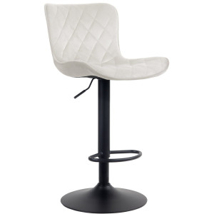 Emma Bar Stool - Cream Velvet