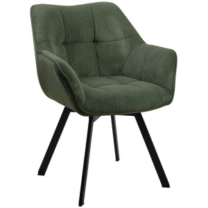 Jordi Fabric Armchair - Green