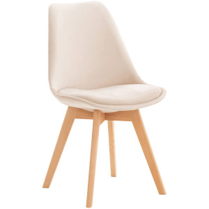 Linares Chair - Beige Velvet