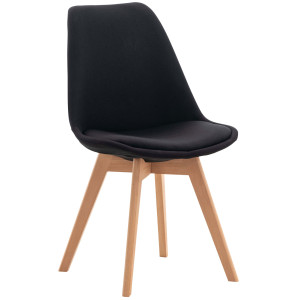 Linares Chair - Black Fabric