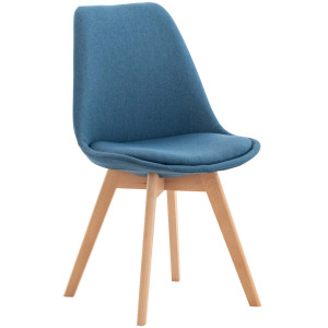 Linares Chair - Blue Fabric