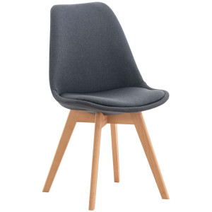 Linares Chair - Dark grey Fabric