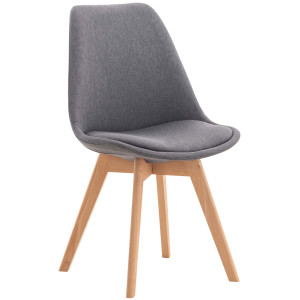 Linares Chair - Grey Fabric