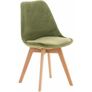 Linares Chair - Light green Velvet