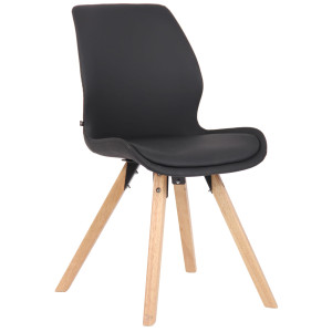 Luna Chair - Black Leather