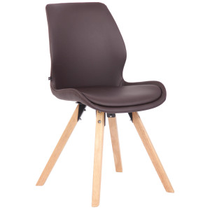 Luna Chair - Brown Leather