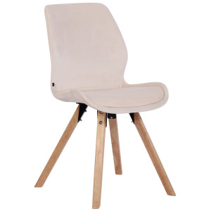 Luna Chair - Cream Velvet