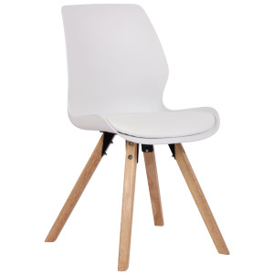 Luna Chair - White Polypropylen