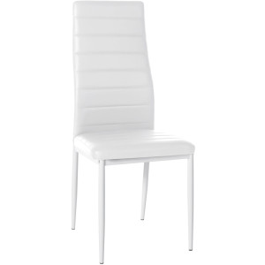 Mayfair Leather Chair - White