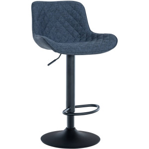 Minosa fabric bar chair - Blue