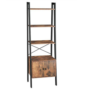 VIBER Ladder Shelf - Rustic Brown