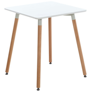 Viborg kitchen table 60 cm - White