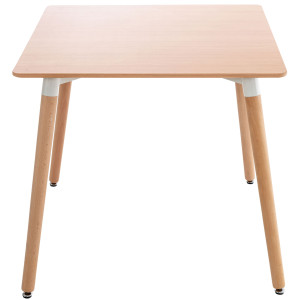 Viborg kitchen table 80 cm - Natural Wood