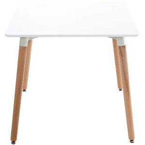 Viborg kitchen table 80 cm - White