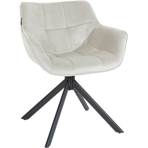 Westport Velvet Chair - Cream