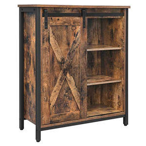 Harry 60 cm industrial sideboard - Rustic brown