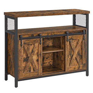 Sully 110 cm Sideboard ? Rustikales Braun