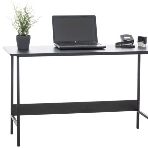 Wilmington Bürotisch 120 cm - Schwarz